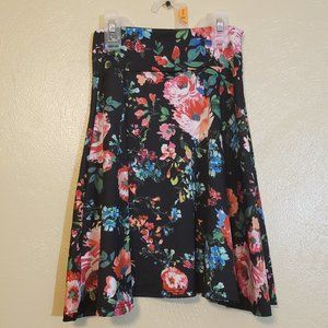 LuLaRoe Girls Azure Skirt - floral